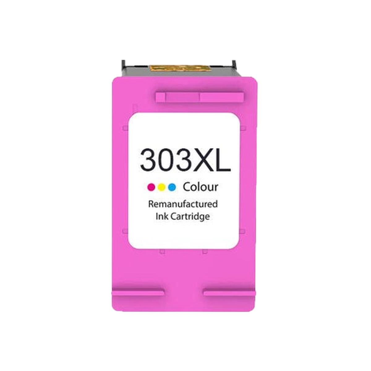 Cartuccia Rigenerata (T6N04AE, 303XL) per HP Envy Photo 6230 (18ml) COLORE (no su hp+)