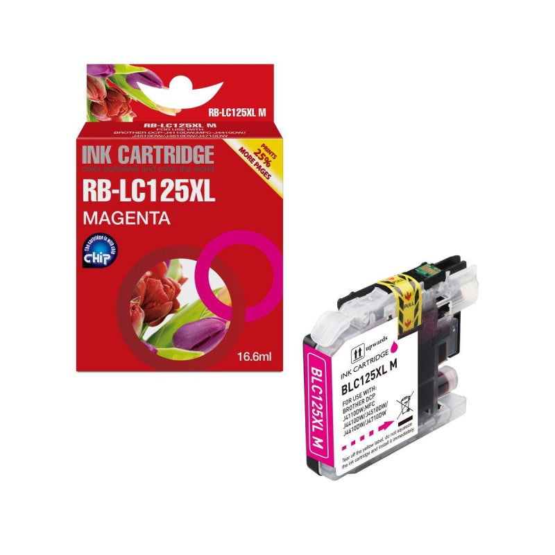 CARTUCCIA COMPATIBILE LC125 LC127BK PER BROTHER V.3