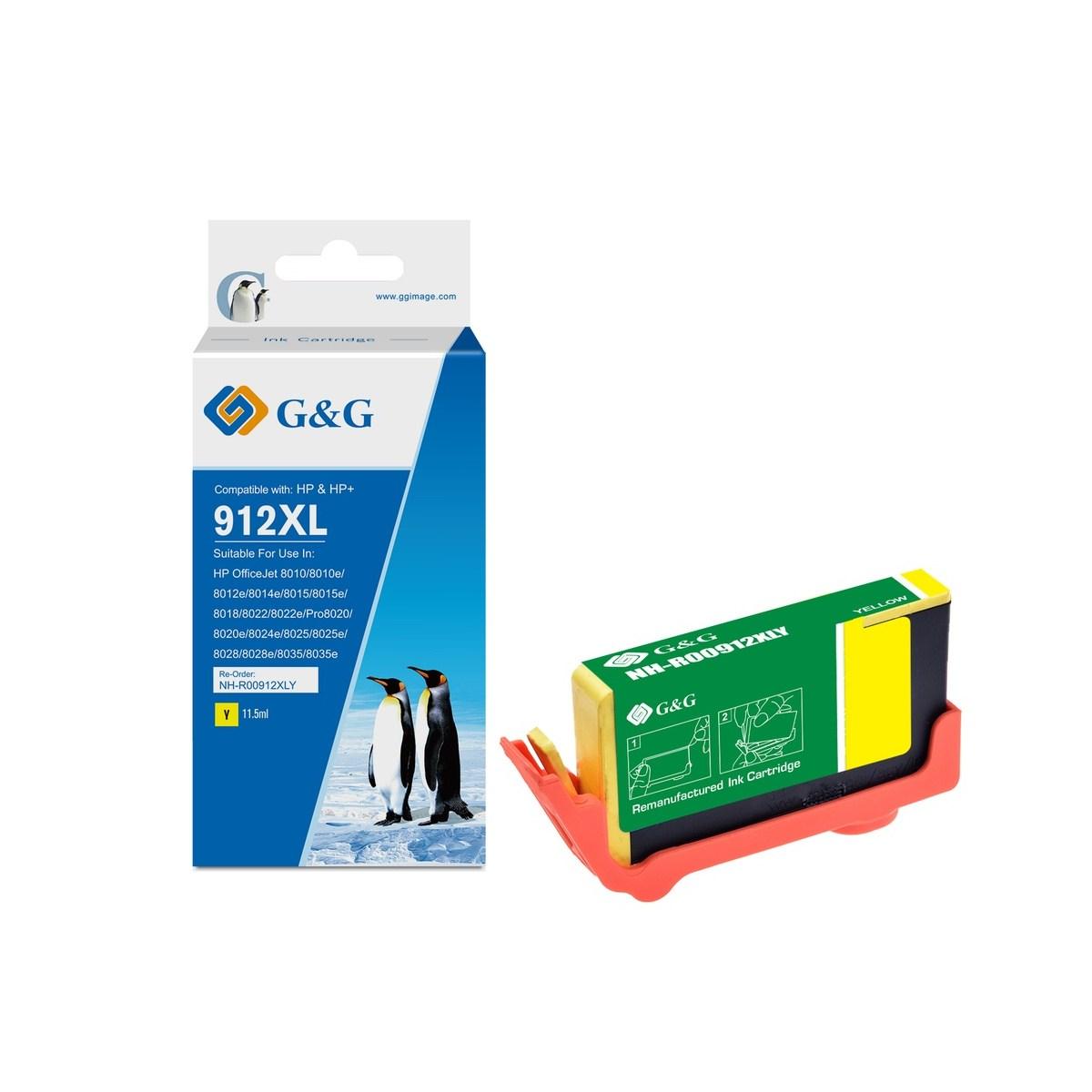 Cartuccia Rigenerata Anti-firmware upgrade 912XL per HP OfficeJet Pro 8010 3YL84AE 3YL81AE 3YL83AE 3YL82AE