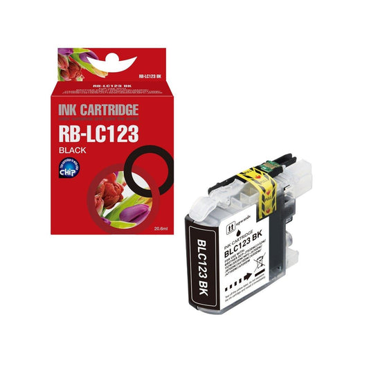 Cartuccia Compatibile Brother LC-123BK