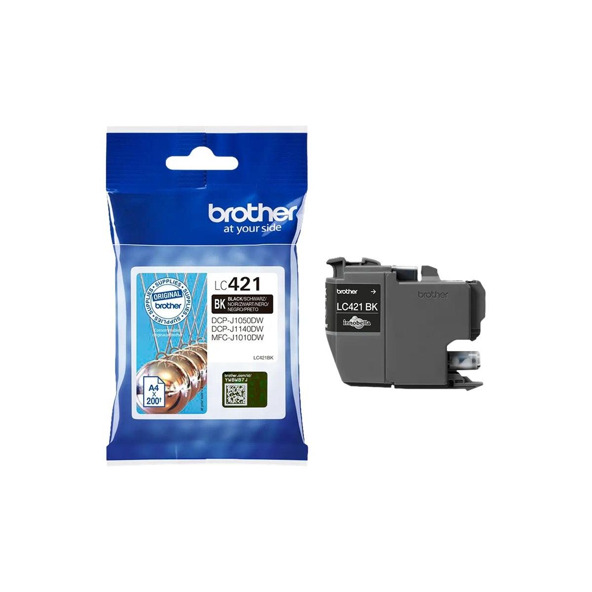 Cartuccia Originale LC421, LC421BK LC421C LC421M LC421Y Brother DCP-J1050DW