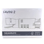 ALBUM FAVINI 2 RIQUADRATO f.to 24X33CM 110 GR, 10 FF 8007057302011