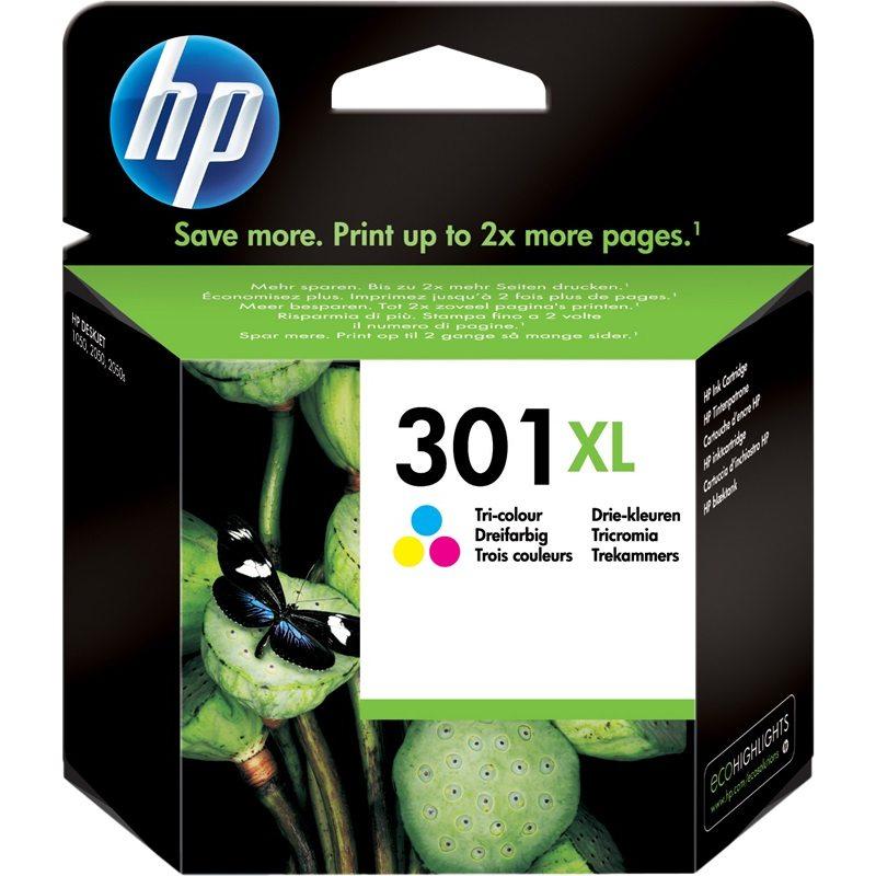 Cartuccia Originale HP 301XL, CH564EE HP DeskJet 1010 | 330 pag.) CMY XL