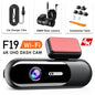 Dash Cam for Cas 4K UHD Recording Front Rear Car Camera HDR Night Vision Recorder Built in Wi-Fi Parking Mode