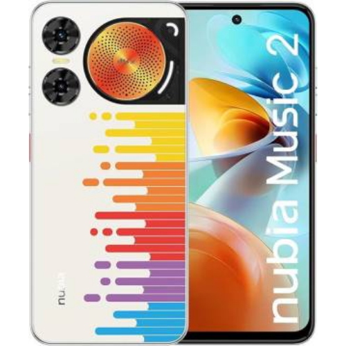 ZTE NUBIA MUSIC 2 4+128GB 6.7" MELODY WAVE WHITE EUROPA