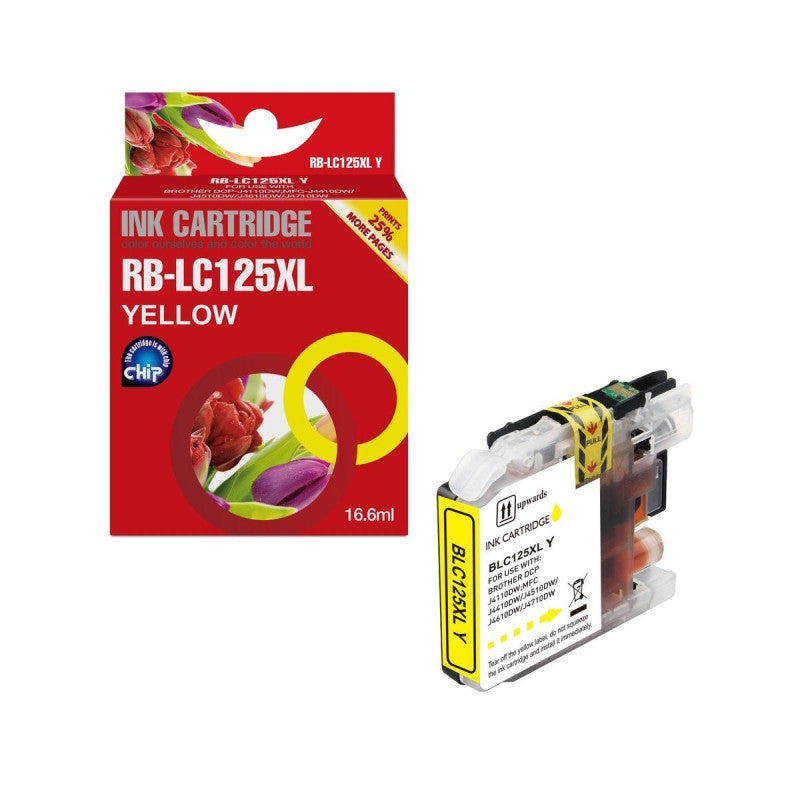 CARTUCCIA COMPATIBILE LC125 LC127BK PER BROTHER V.3