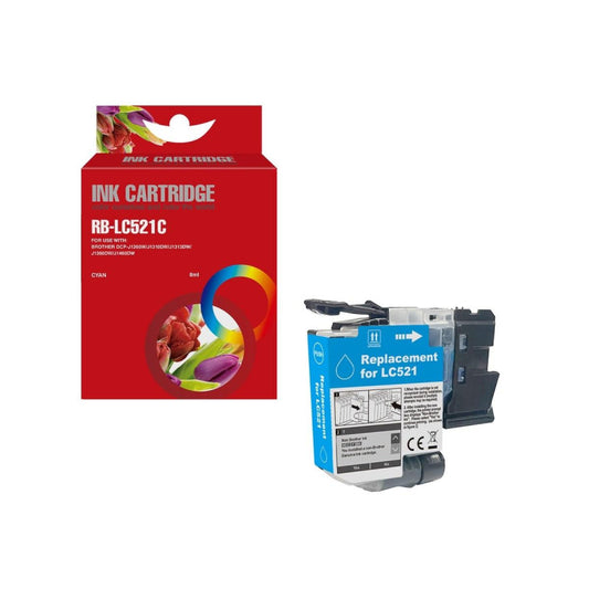 CARTUCCIA COMPATIBILE LC521 PER BROTHER