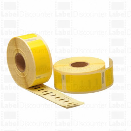 ETICHETTE 11352 GIALLE 54mmX25mm COMPATIBILI ROTOLO DA 500 ETICHETTE PER DYMO Labelwriter 310 320 330 400 450 S0722520