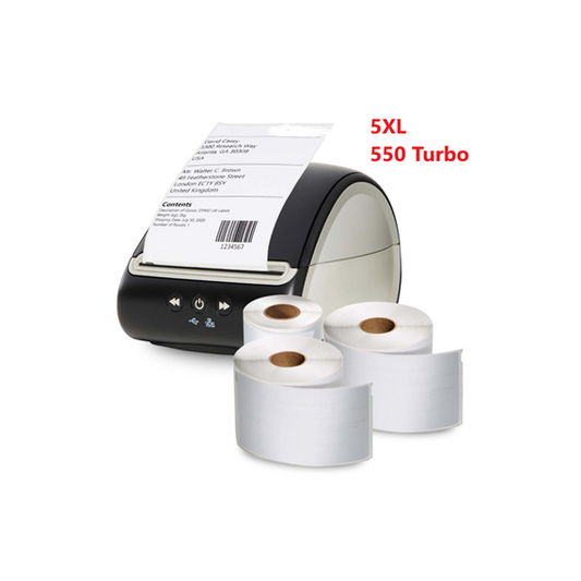 Etichette 32mmX57mm 30334 Nfc white 30254 rotolo da 1000pz compatibili per Dymo Labelwriter 550,5XL,550 Turbo impermeabile
