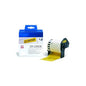 ETICHETTE DK22606 62mmX15.24metri COMPATIBILI GIALLE ROTOLO CONTINUO PER BROTHER QL1000 1050 1060 YELLOW DK-22606 CON SUPPORTO