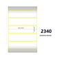Etichette Zebra 102X25mm bianche 2340pz termiche compatibili Z-4000D, 4x1x1 Core per Etichette Zebra GK420,ZD421T,ZD420